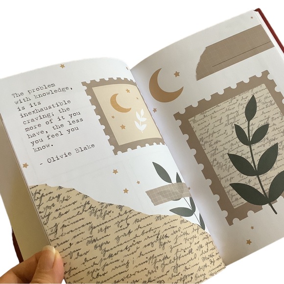 Reading Journal Planner New Hardback TBR - Picture 14 of 15